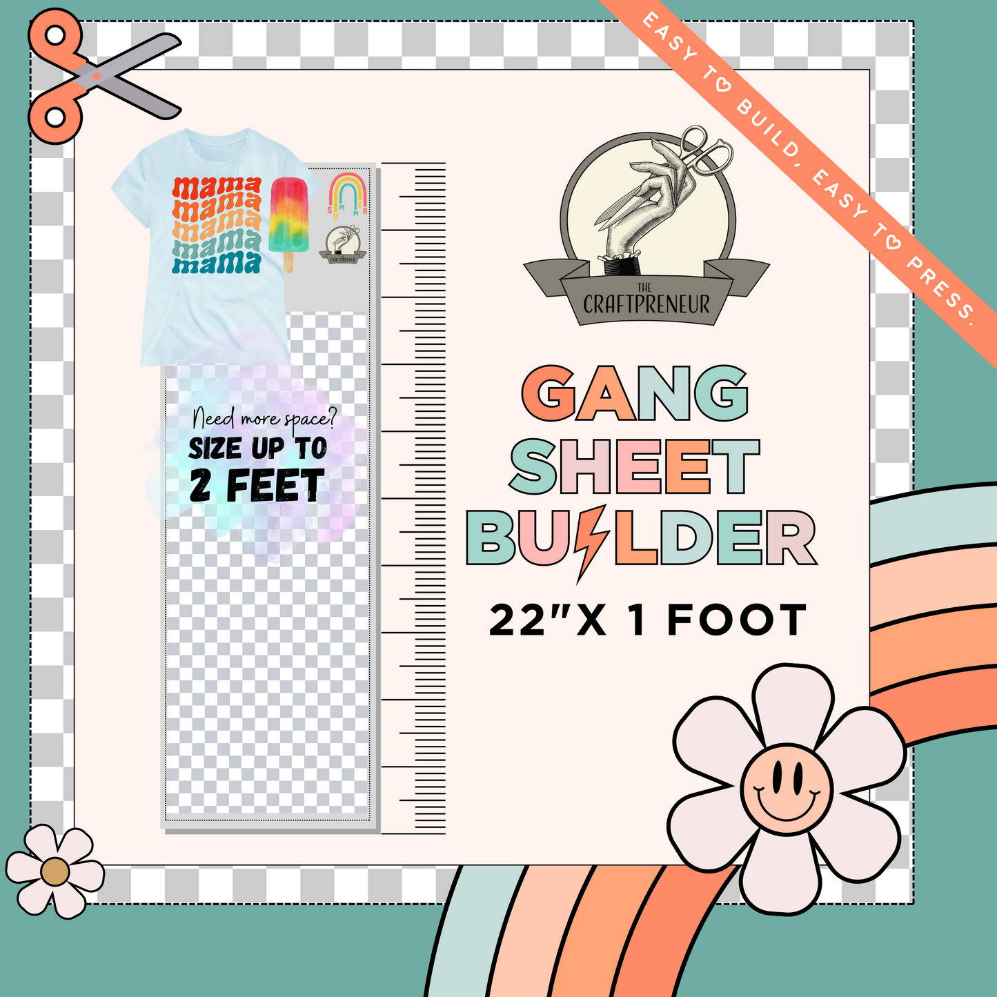 DTF Transfer Gang Sheet Builder