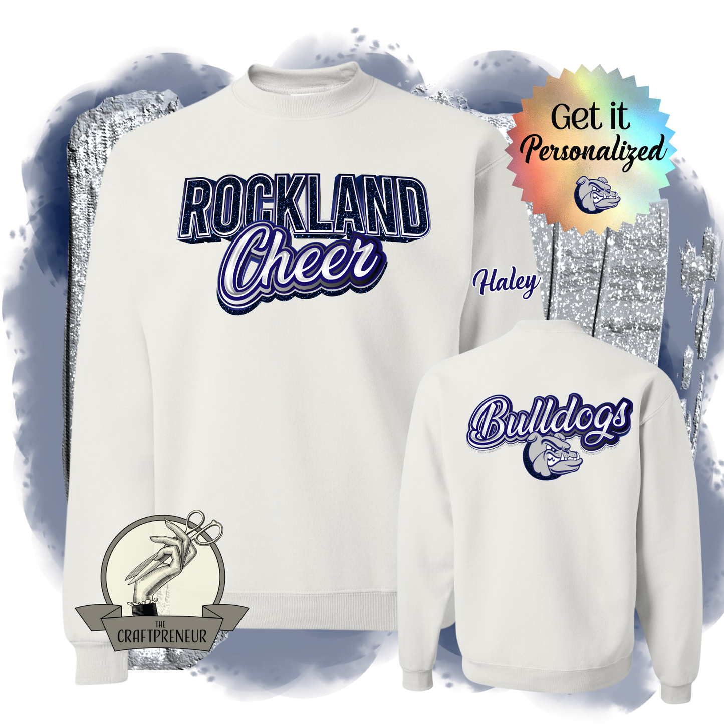 Rockland Cheer Crewneck Sweatshirt