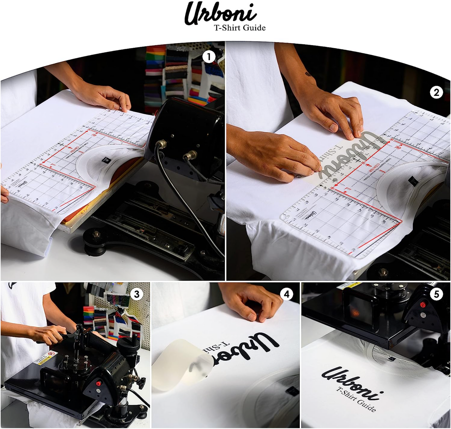T-shirt Ruler with Sizing Guide