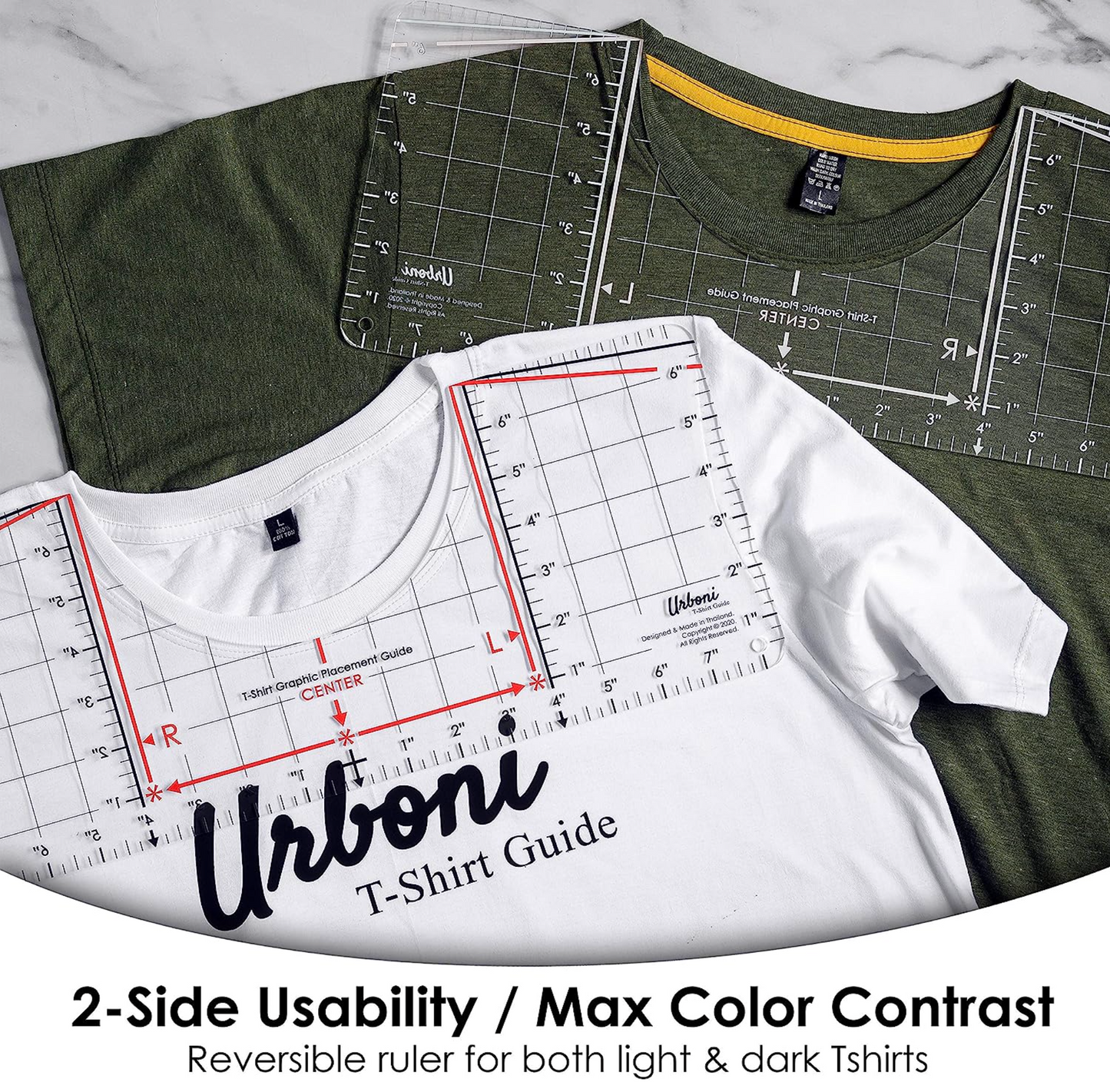 T-shirt Ruler with Sizing Guide