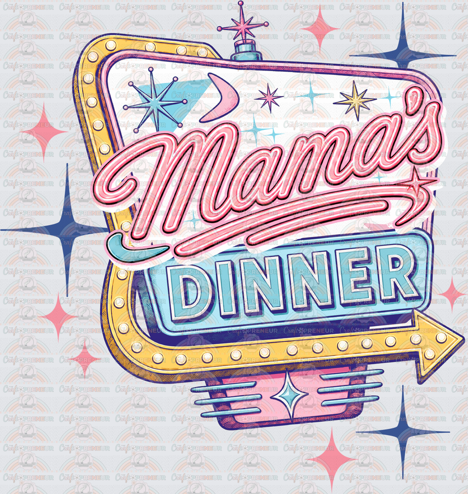 001_Mama_Mamas Diner_Retro_Drive In_Milkshakes and Mac and Cheese_Front_Dark