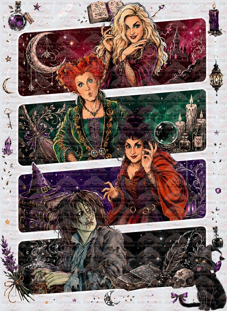Disney_Hocus Pocus_Halloween_Witchy_Spooky Season_Sanderson Sisters_Comic Book