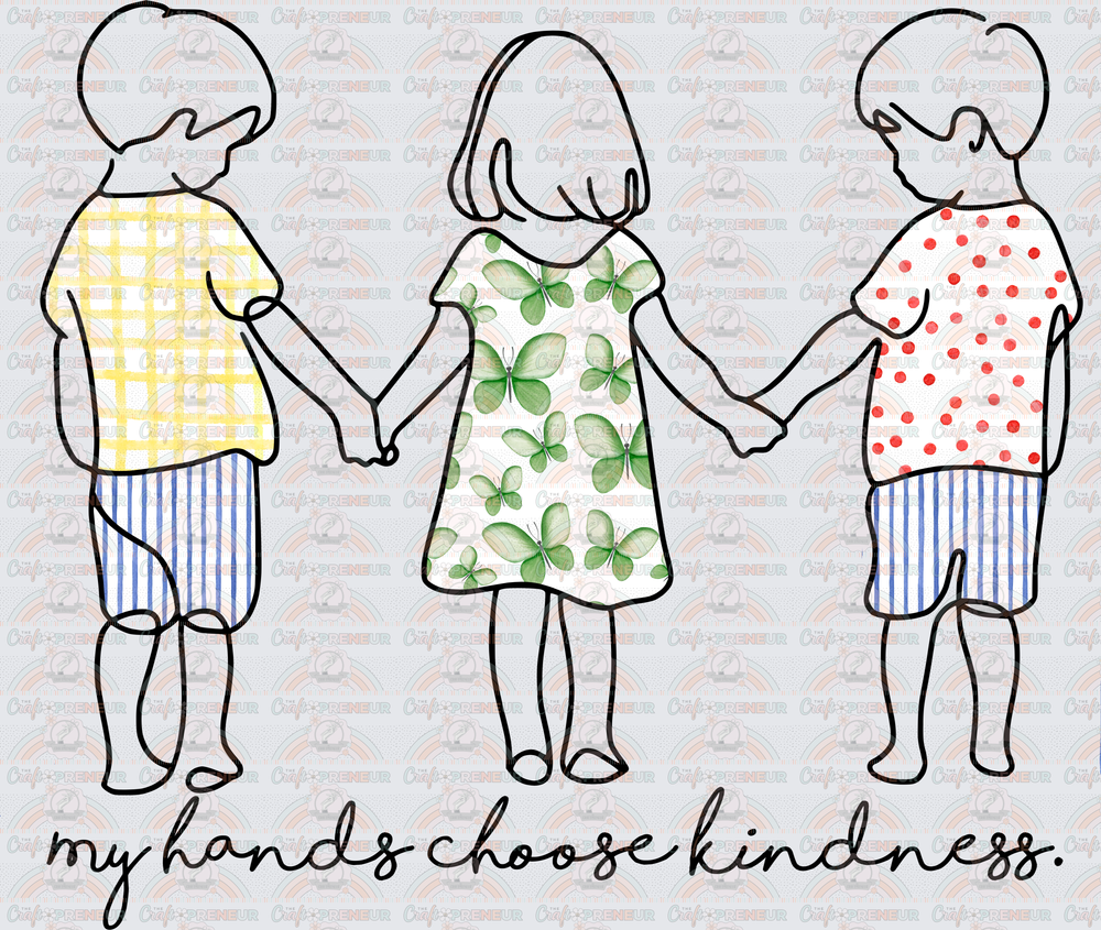 Mental Health_Autism Awareness_My Hands Choose Kindness_Kids_Holding Hands