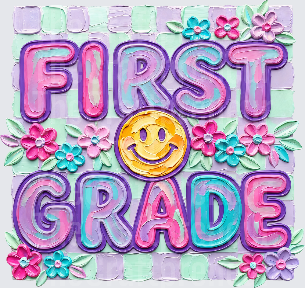 002_School_B2S_Preppy_Faux Paint_Youth_First Grade