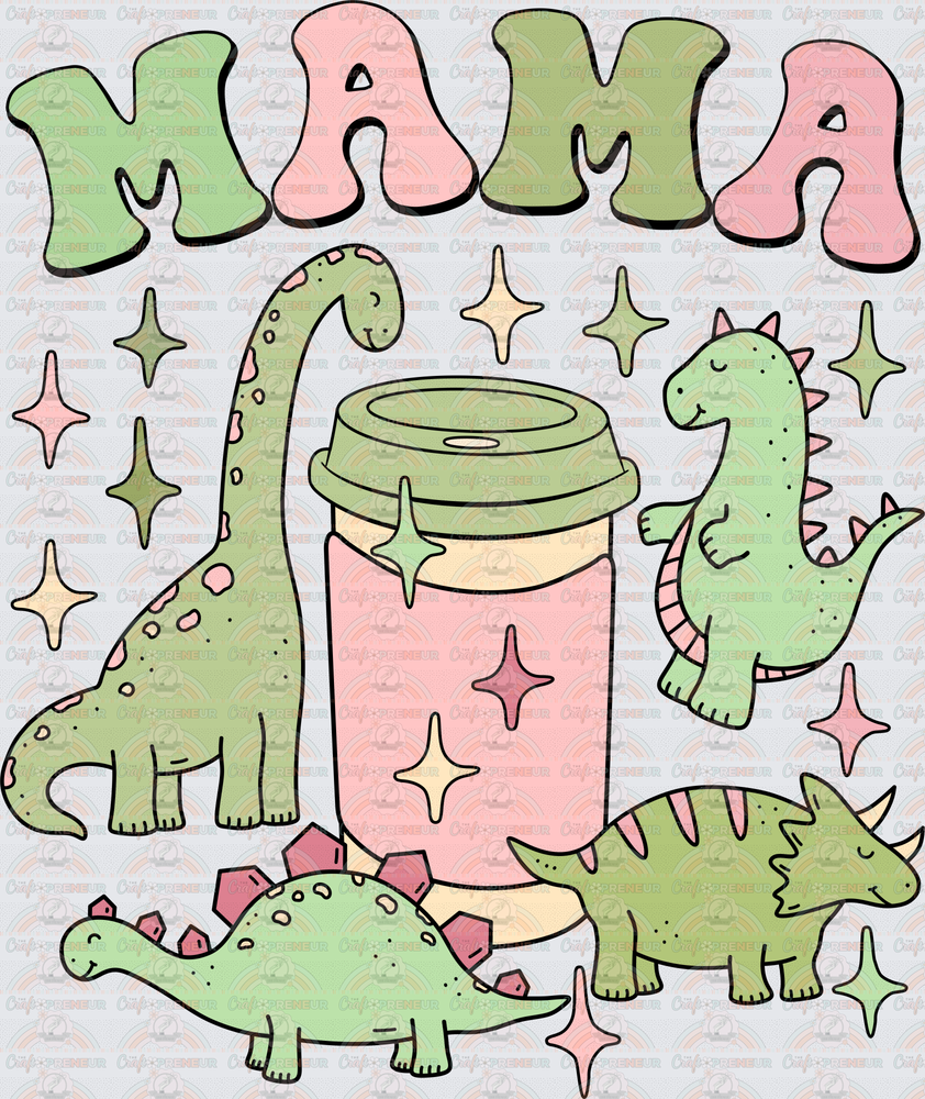 002_Mama_Girl Mom_Boy Mom_Mom of Both_Dinosaurs_Mommy and Me_Mama