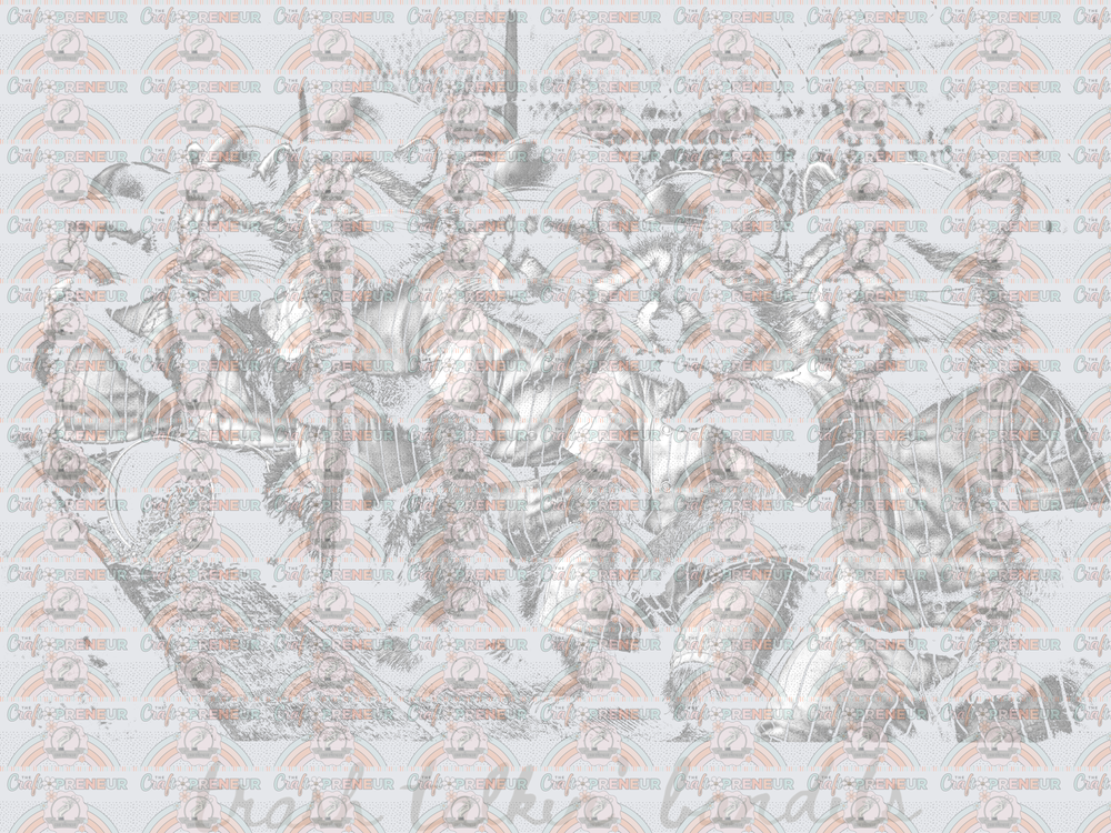 Sports_Baseball_Raccoon_Bandits_Trash Panda_Trash Talkin Bandits_Halftone