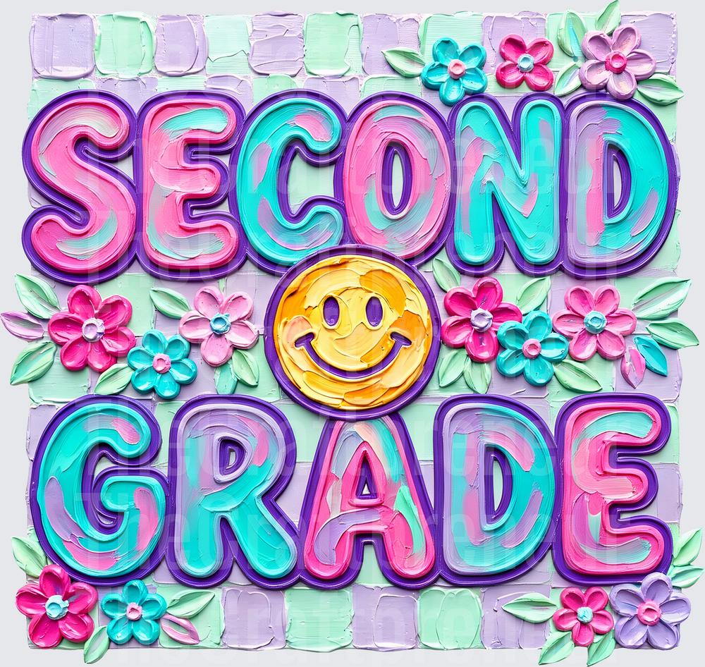 002_School_B2S_Preppy_Faux Paint_Youth_Second Grade
