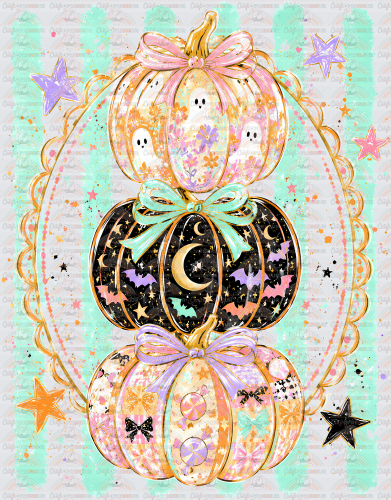002_Halloween_Preppy LInes_Preppy Bundle_Pastels_Pumpkin Trio Teal