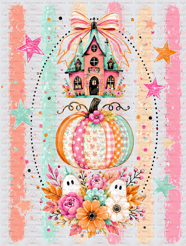 002_Halloween_Preppy LInes_Preppy Bundle_Pastels_Haunted House_Pumpkin_Florals