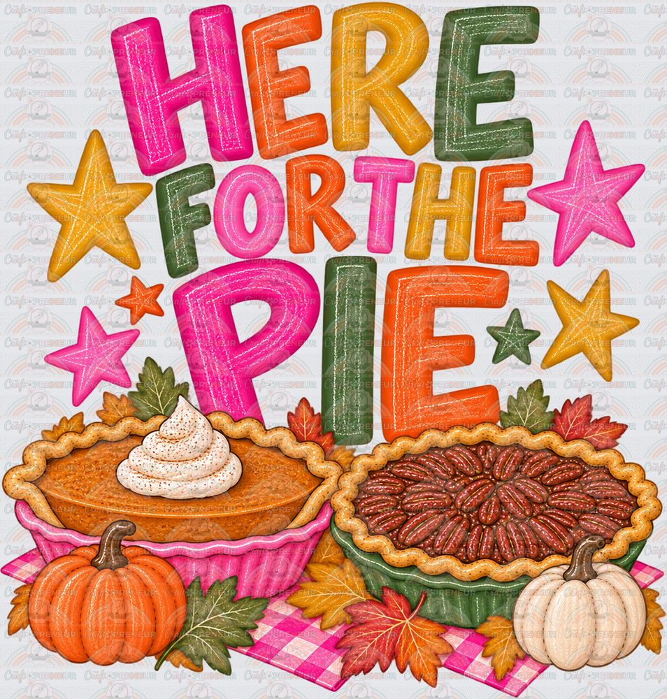 002_Holidays_Thanksgiving_Preppy_Brush Stroke_Family Set_Here for the Pie