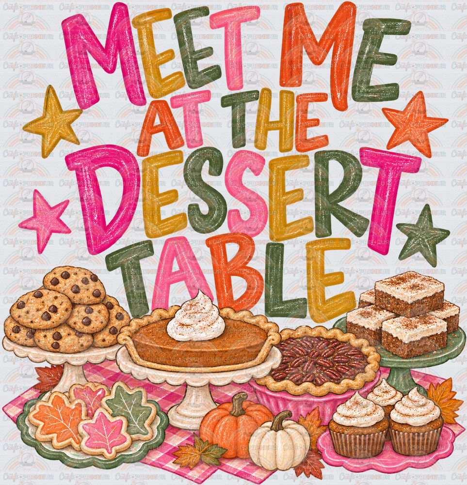 002_Holidays_Thanksgiving_Preppy_Brush Stroke_Family Set_Dessert Table