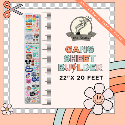 DTF Transfer Gang Sheet Builder