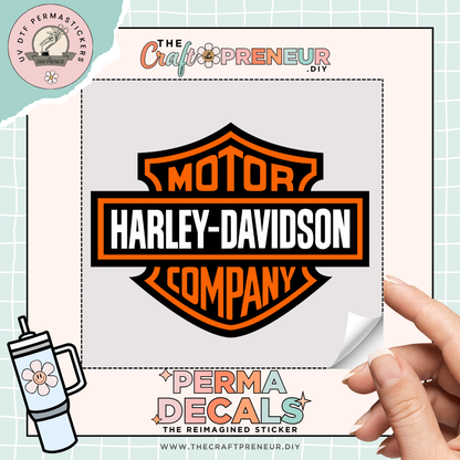 Harley Davidson DTF Sticker