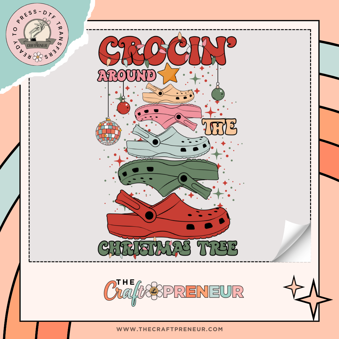 Crocin' Around the Christmas Tree Transfer