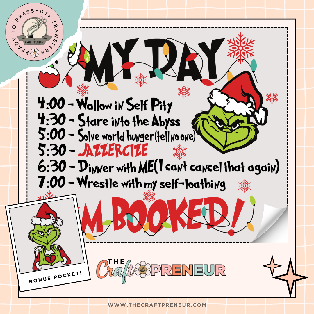 Grinch's Daily Planner Transfer