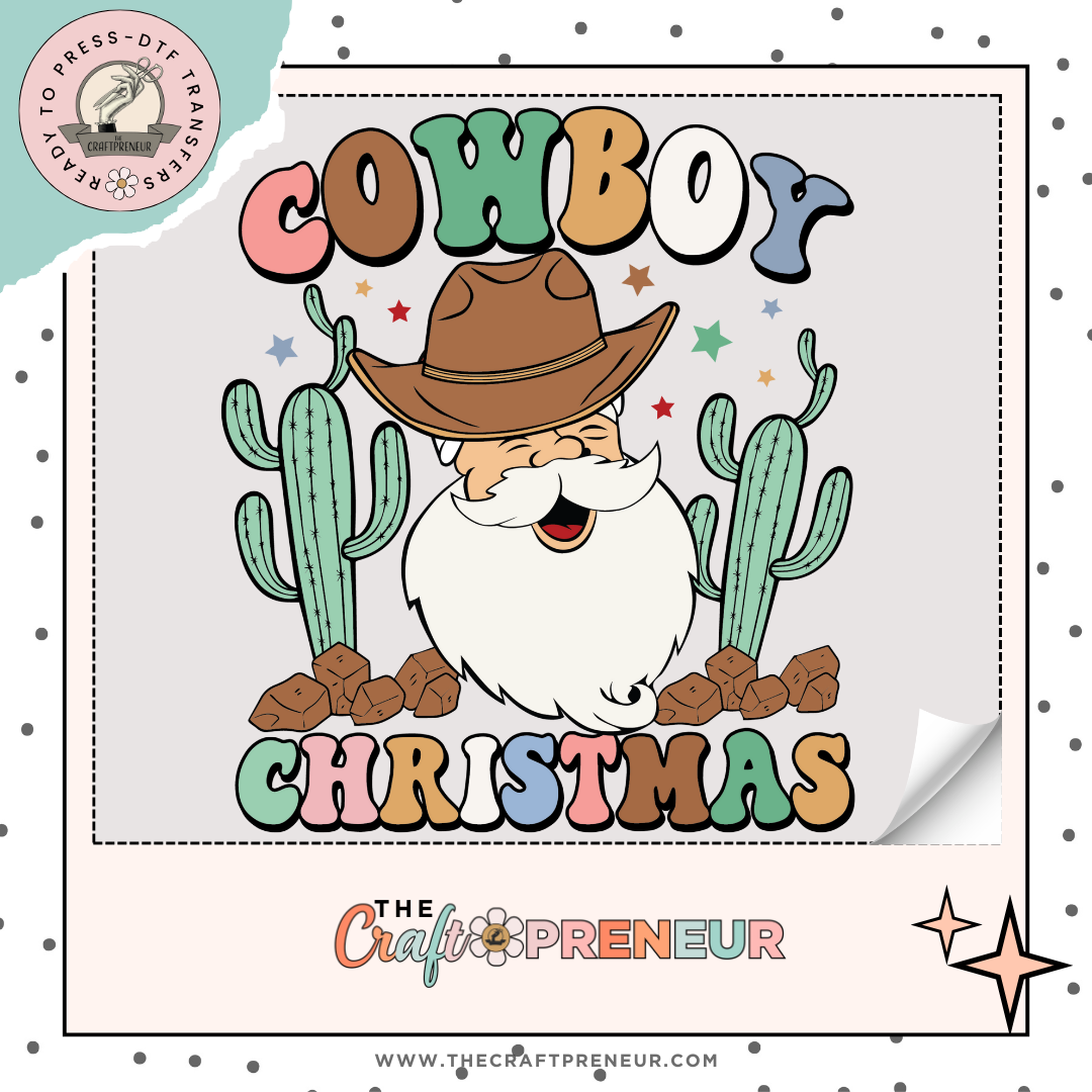 Cowboy Christmas Transfer