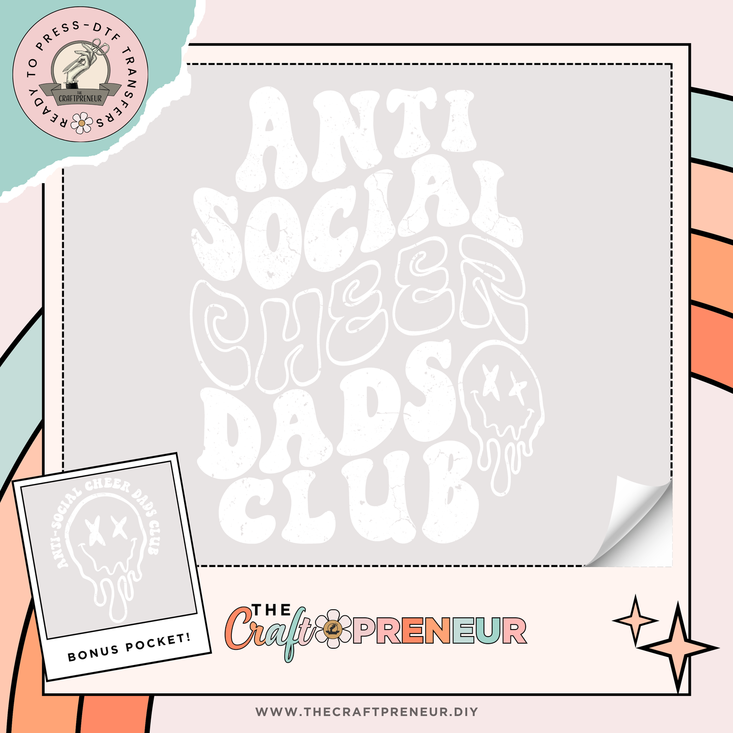 Anti Social Cheer Dads Club Transfer