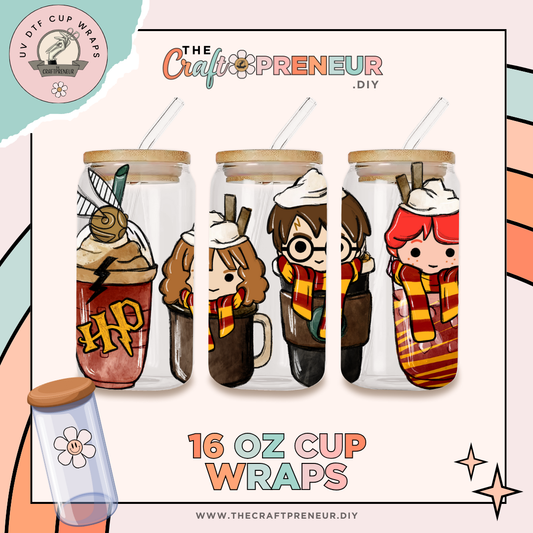 HP Latte UV DTF Cup Wrap