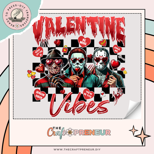 Slasher Valentine's Day Vibes Transfer