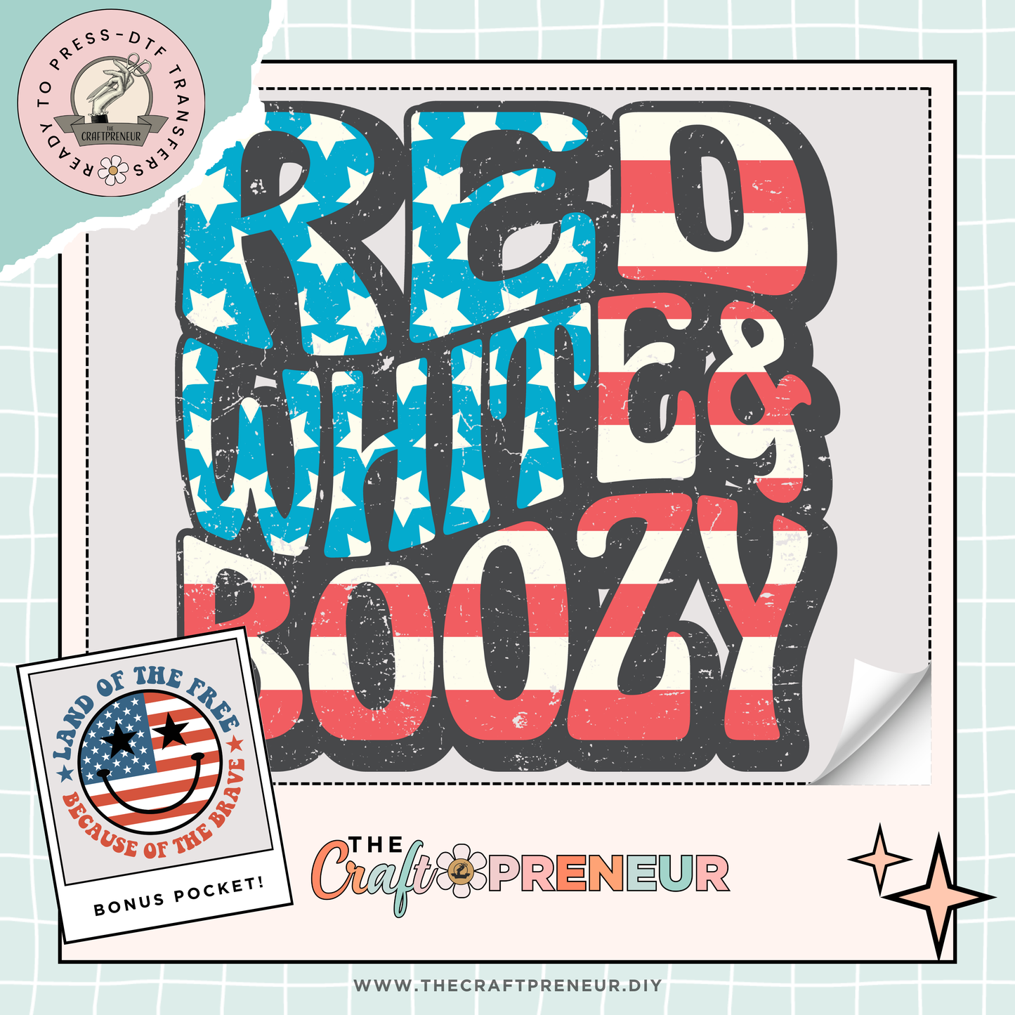 Red White & Boozy Transfer