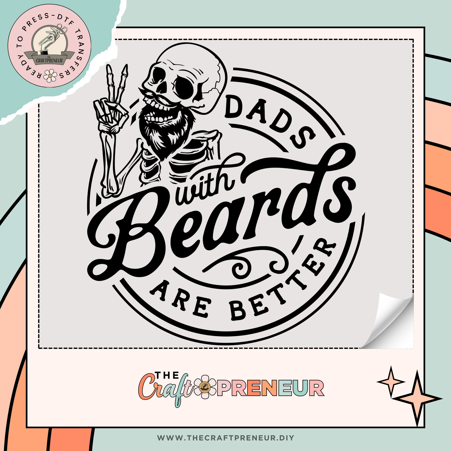 Dads with Beards- DTF Transfer