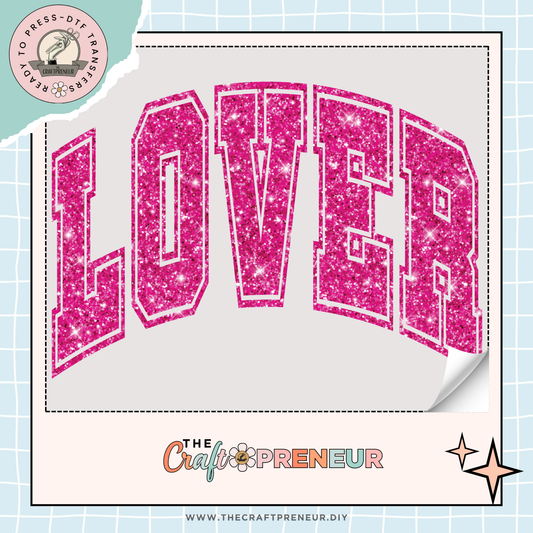 Lover Of Glitter Transfer