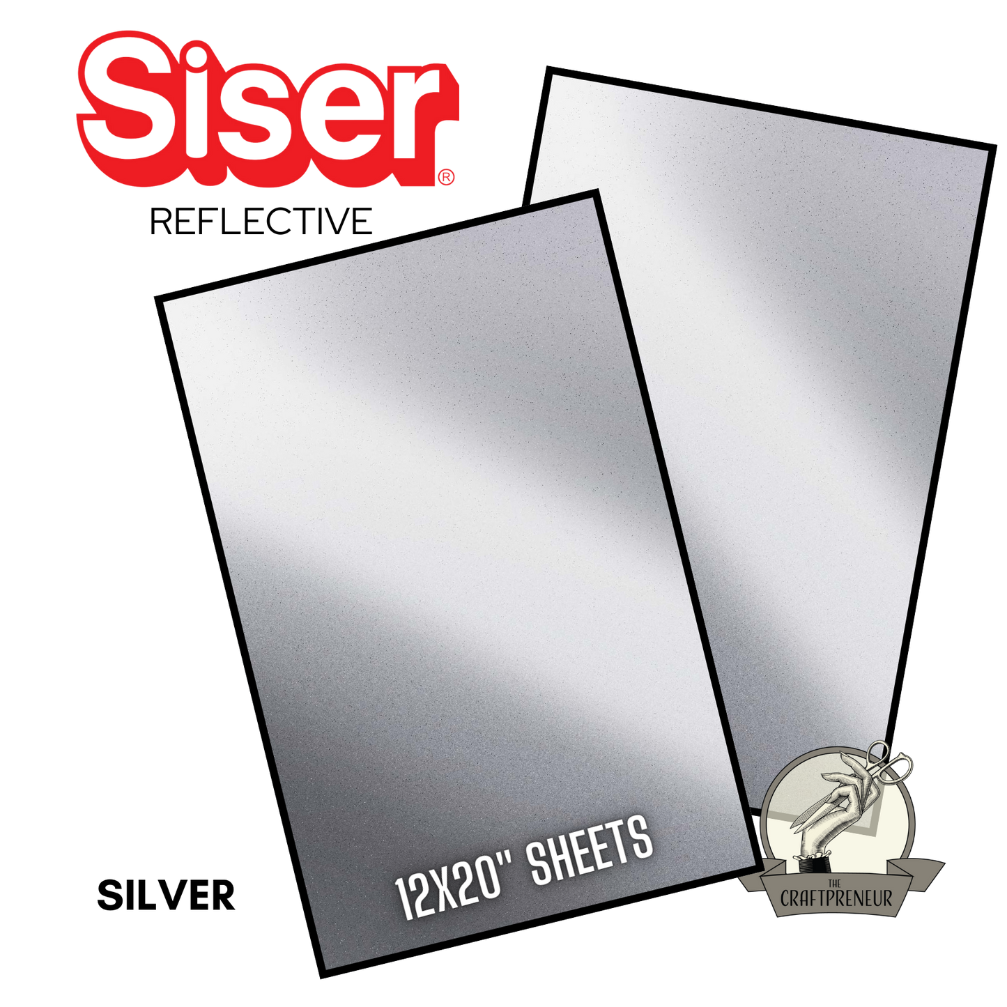 Siser® Reflective 12x20" Sheets