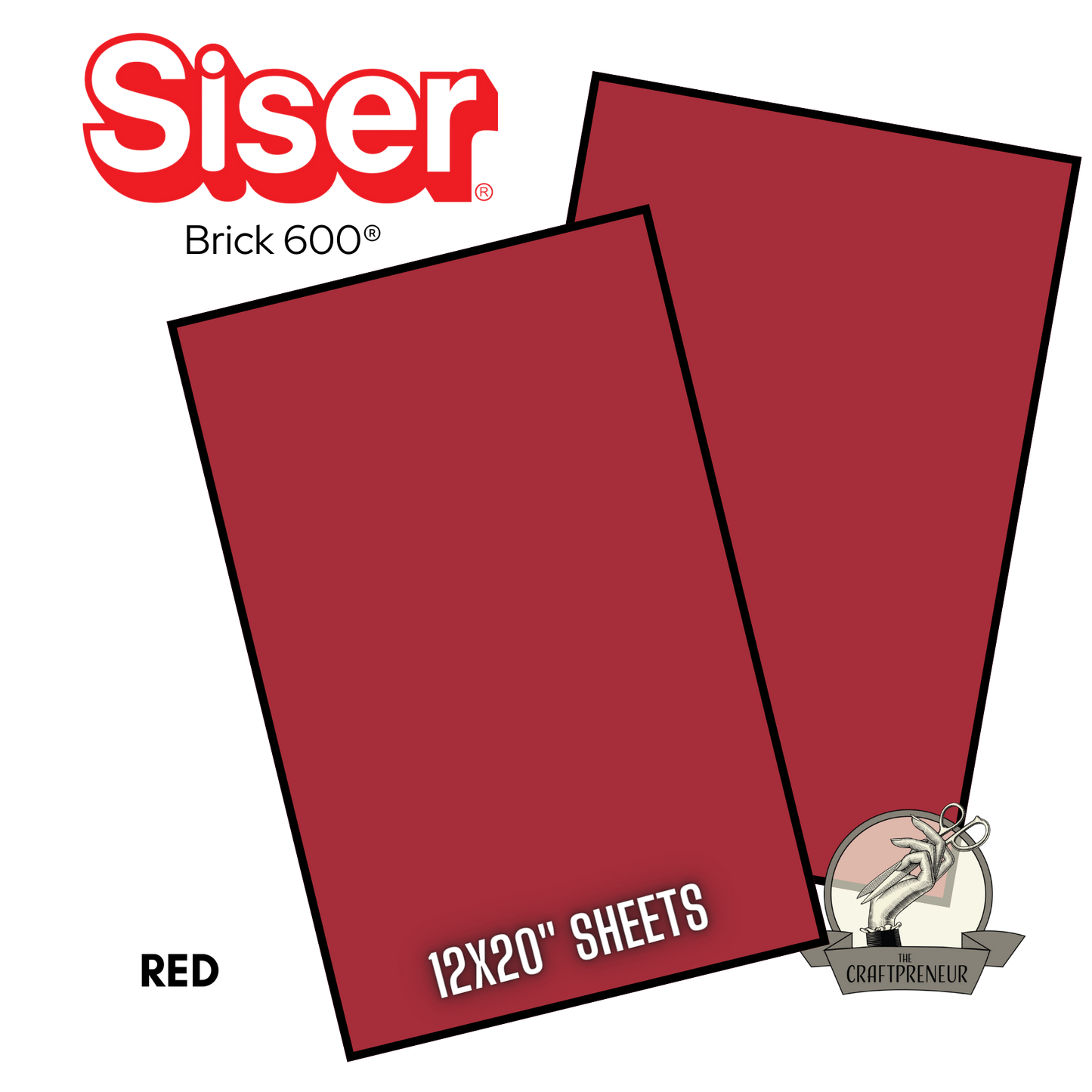 Siser® Brick 600 HTV Sheets