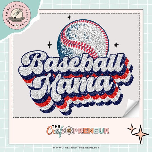 Baseball Mama Transfer