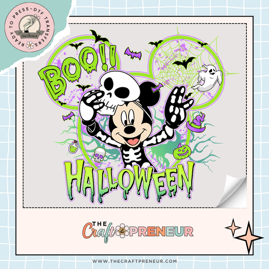 Spooky Mickey Transfer