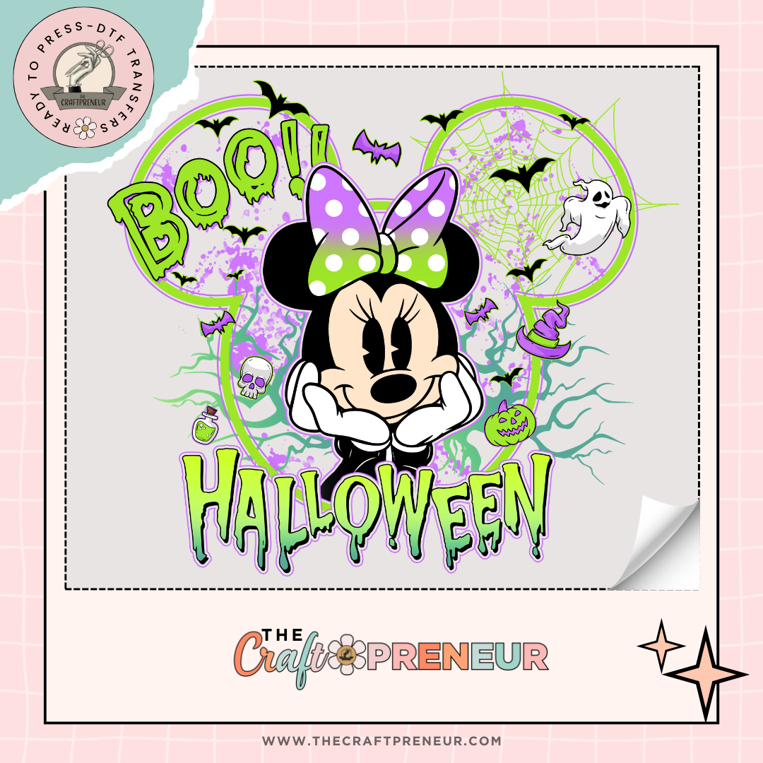 Spooky Minnie Transfer