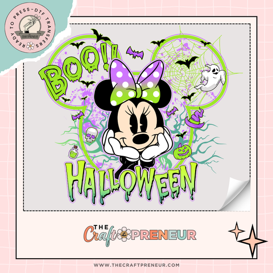 Spooky Minnie Transfer