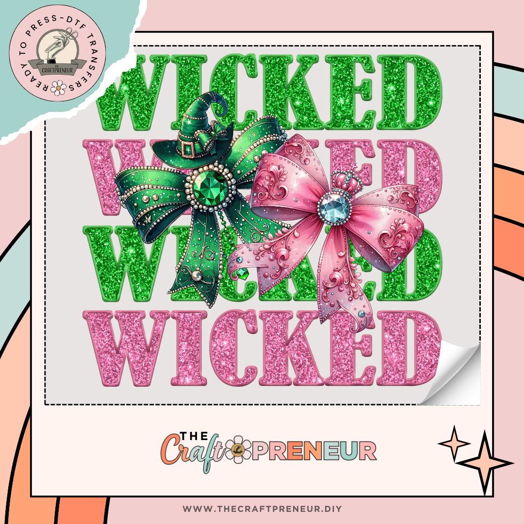 Wicked Sequins Transfer