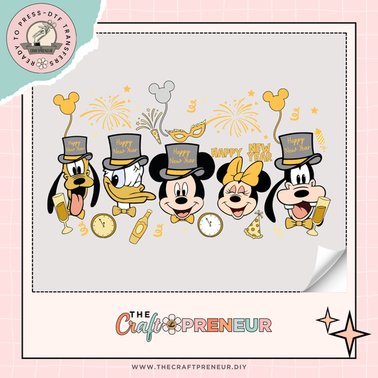 New Year Disney Character Transfer