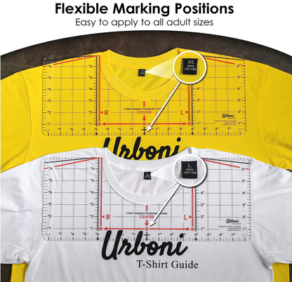 T-shirt Ruler with Sizing Guide