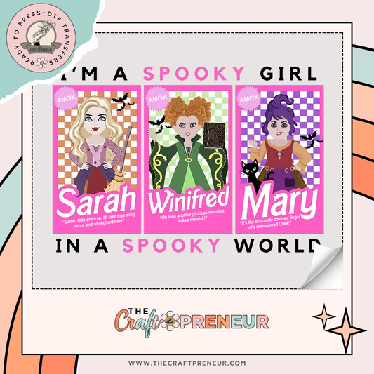 Spooky Girls Spooky World Transfer