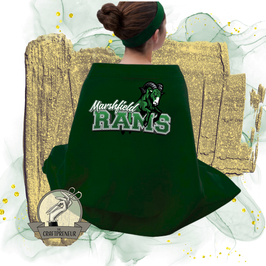 Marshfield Cheer Bleacher Blanket
