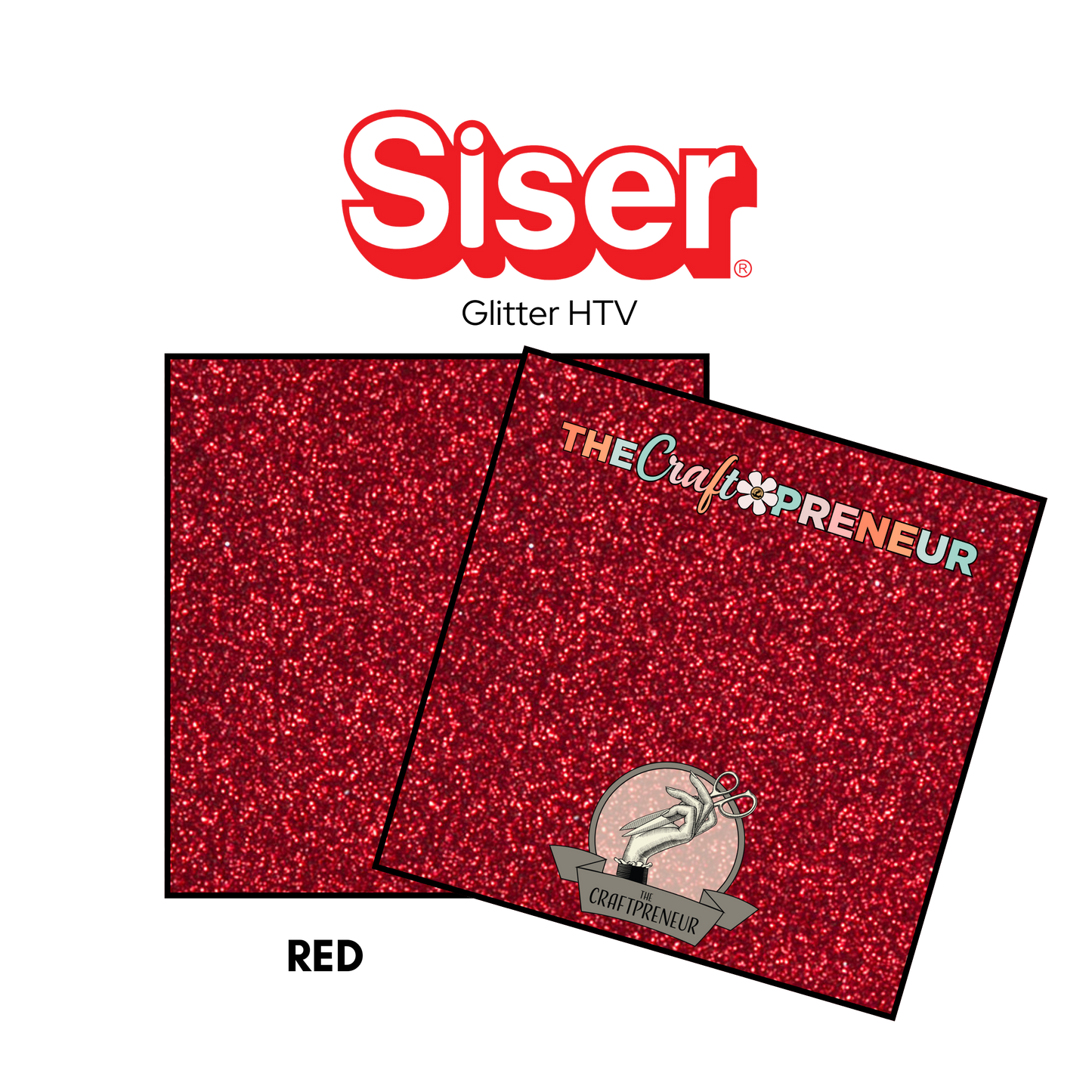 Siser® Glitter HTV Sheets