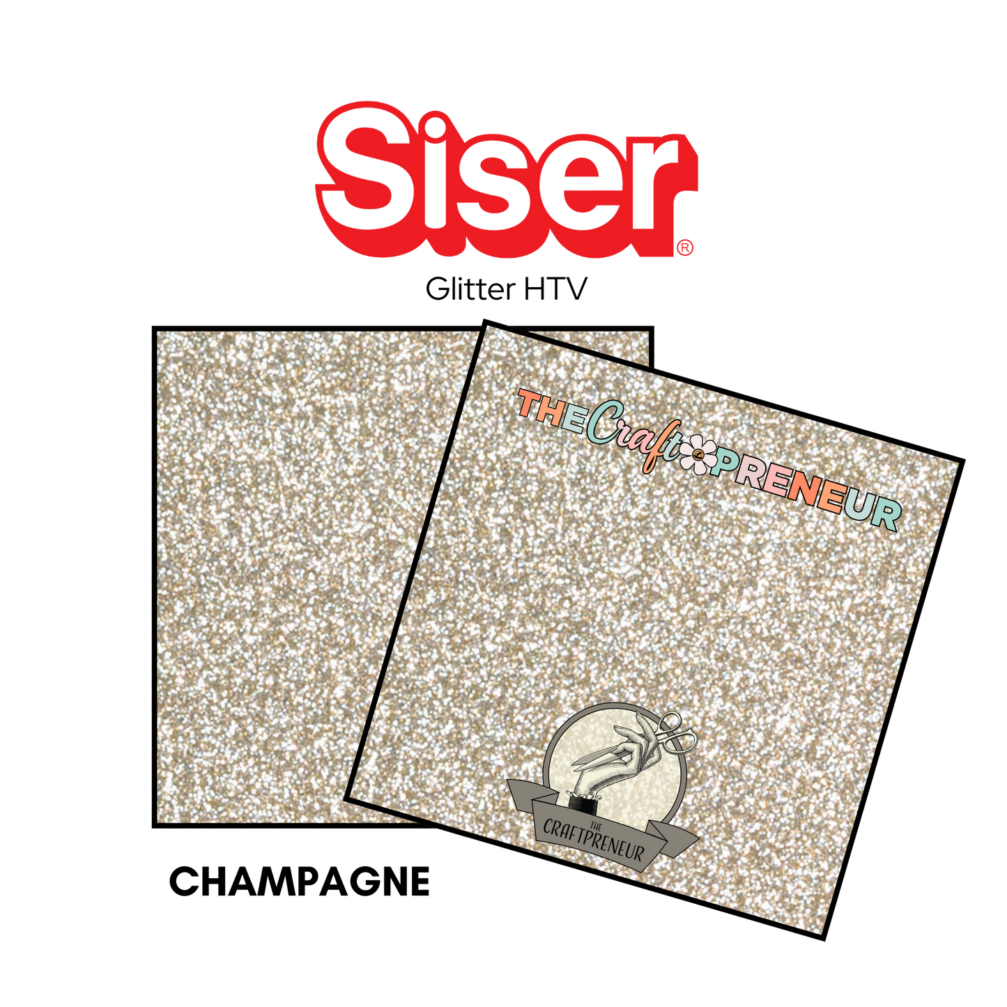 Siser® Glitter HTV Sheets