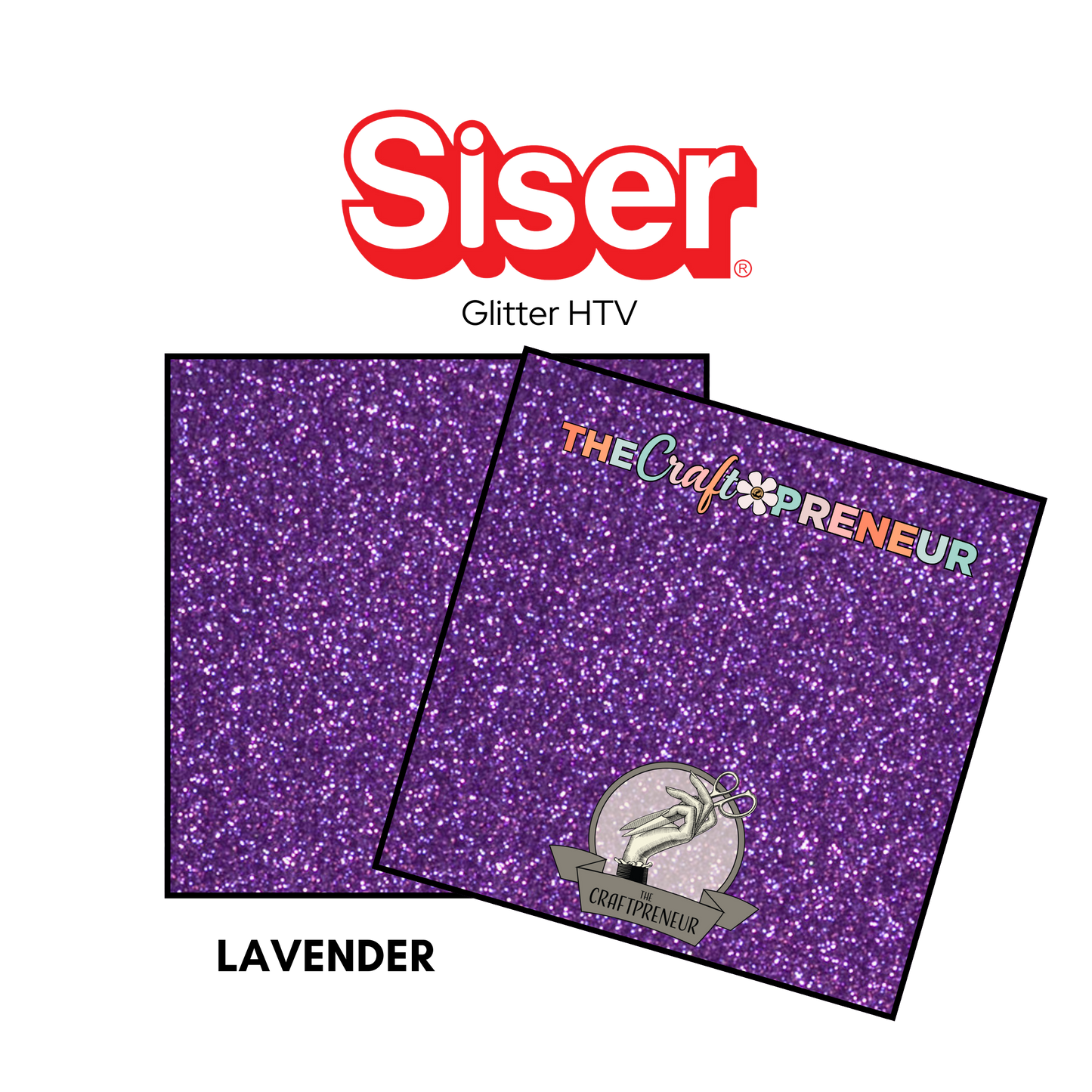 Siser® Glitter HTV Sheets