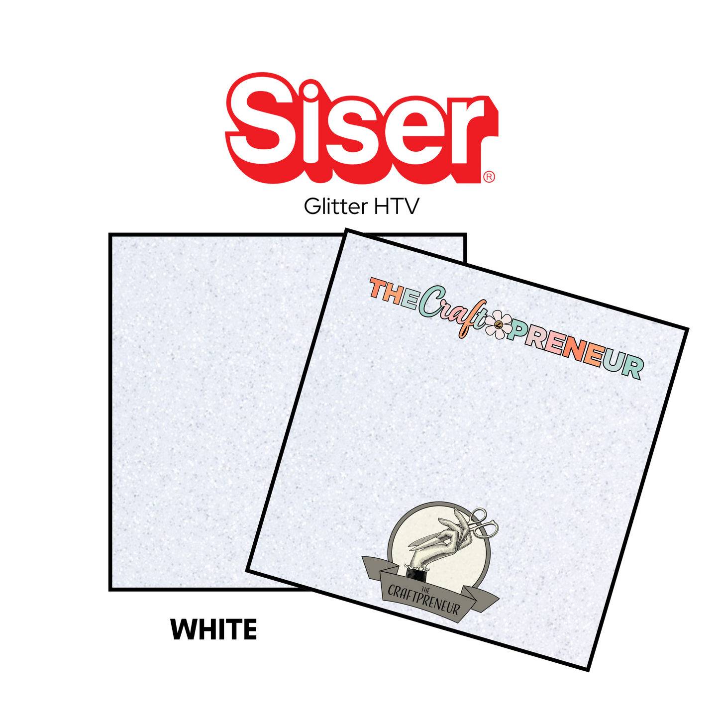 Siser® Glitter HTV Sheets