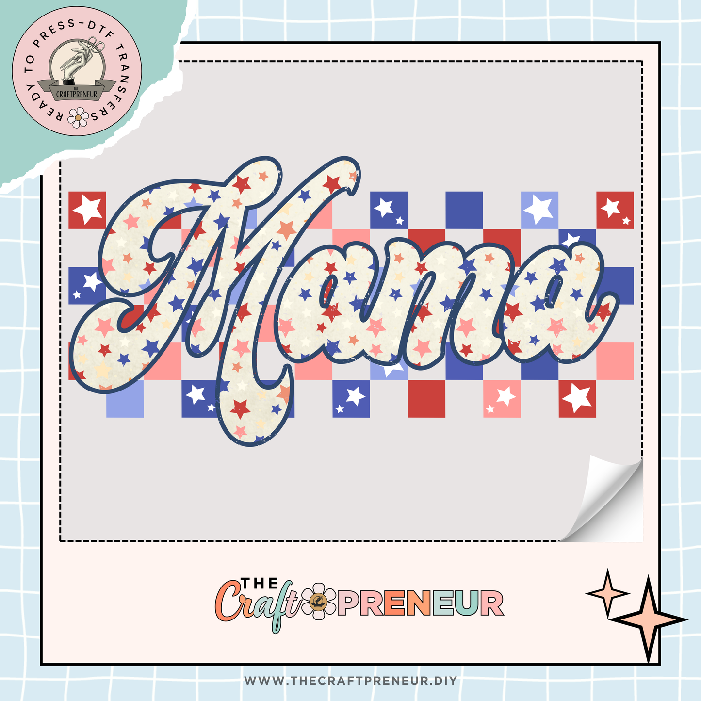 Patriotic Mama Transfer