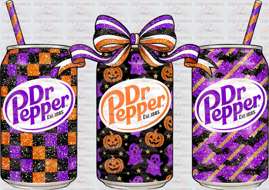 Drinks_Soda_Dr Pepper_Halloween_Spooky Season_Faux Glitter_Coquette Bow_July 2026
