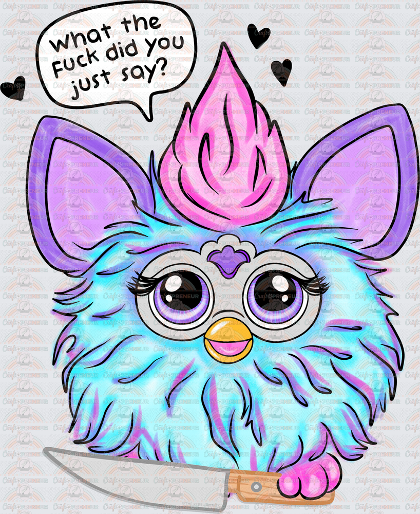 Nostalgia_Y2K_Furby_Adult Theme_What the Fuck Did You Just Say_Knife_Throwback_Toys_July 2026