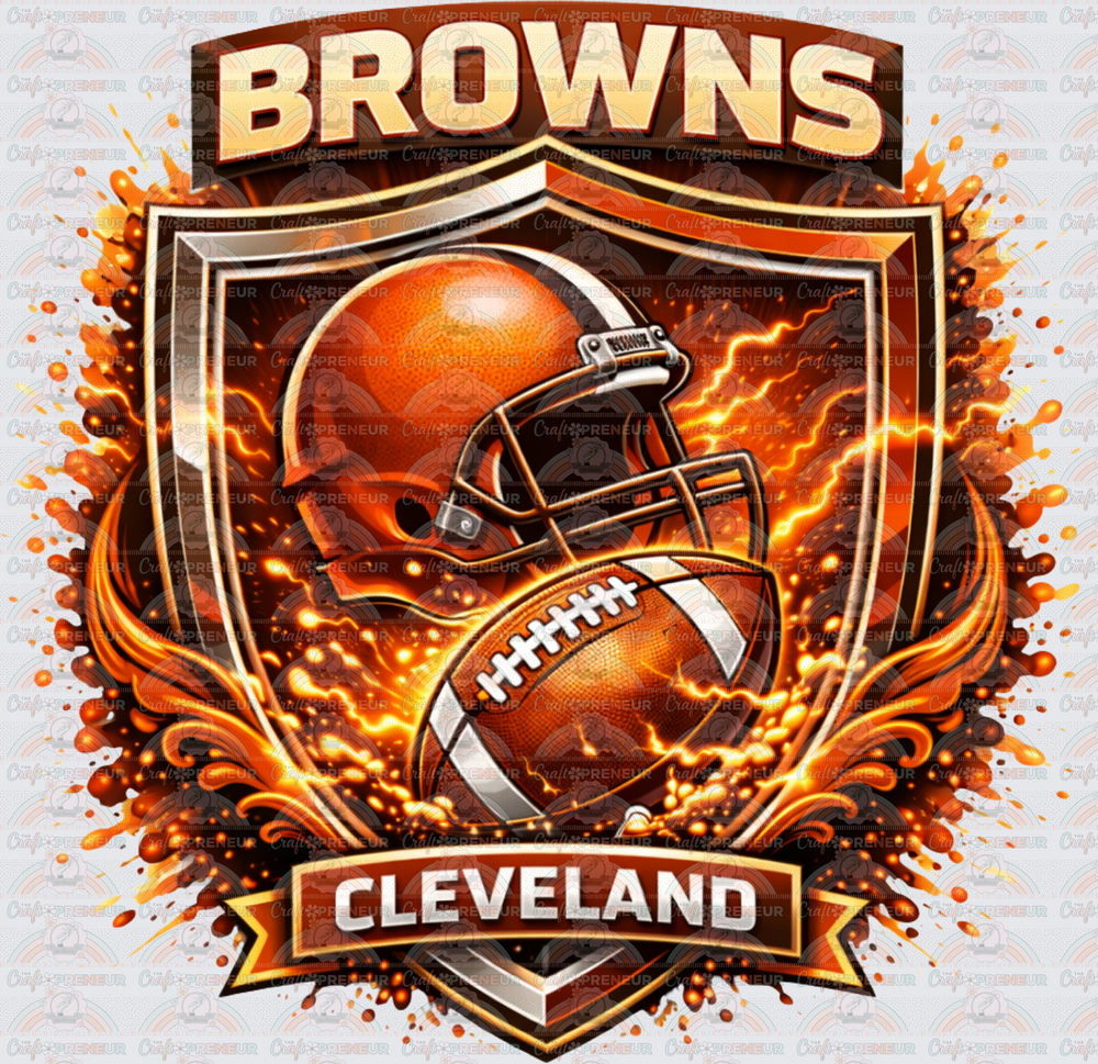 002_Football_NFL_Splash Shield_Cleveland_Browns