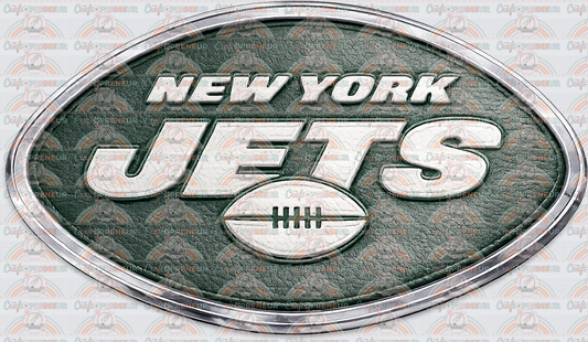 Faux Leather Patch_New York_Jets