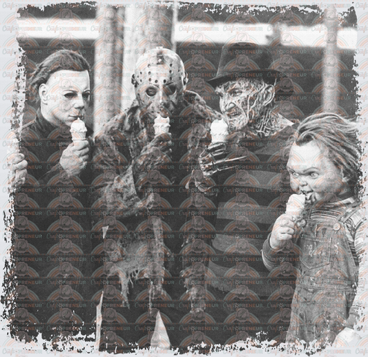 Halloween_Horror_Slasher Movies_Jason_Michael Myers_Chuckie_Freddy Krueger_Coffee_Besties