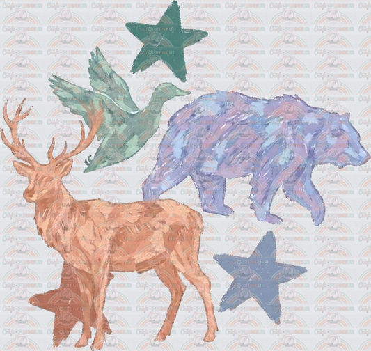 001_Family_Mama_Boy Mama_Wildlife_Nature_Woodland_Hiking_Camping_Support Wildlife Raise Boys_Front_Pocket