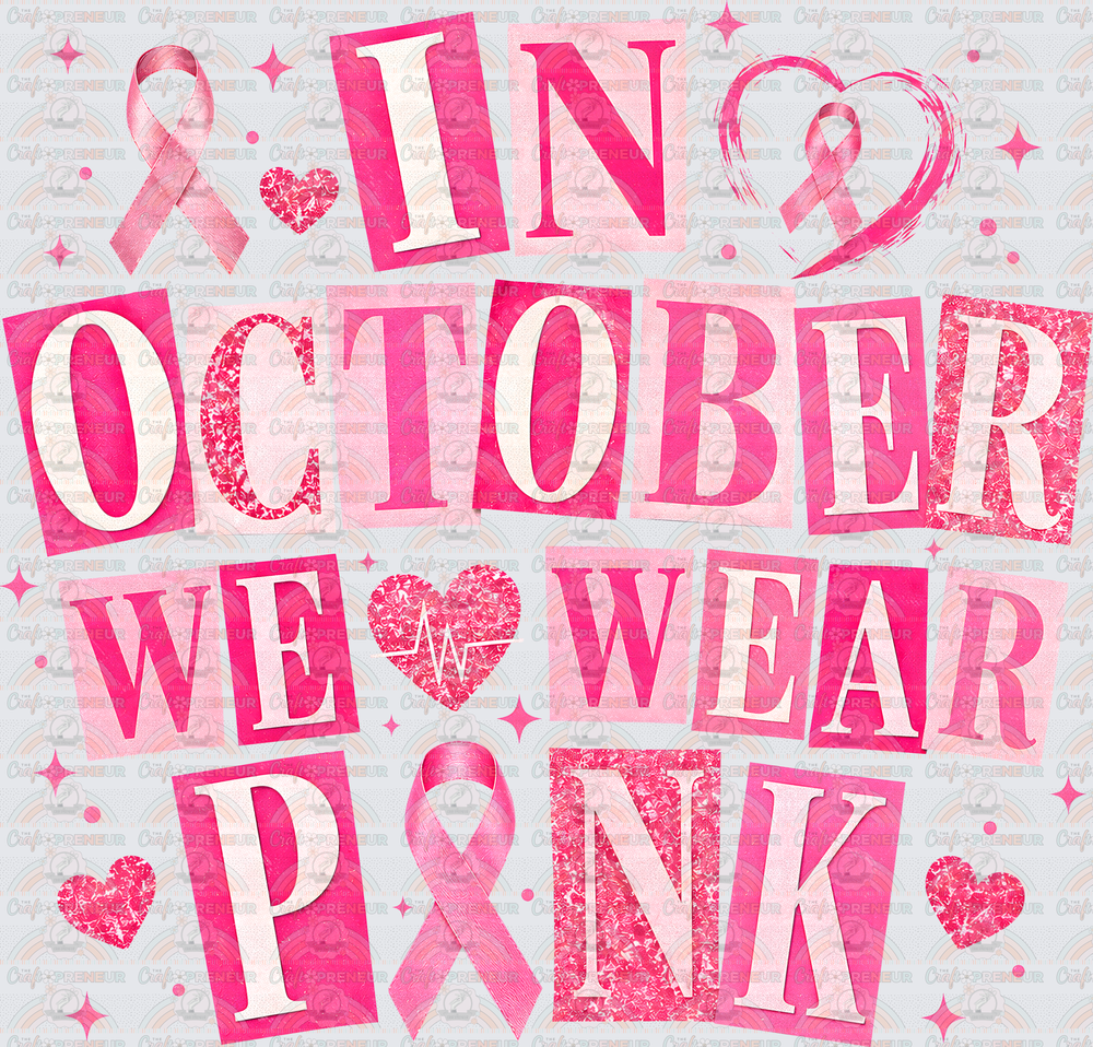 Causes_Cancer_Breast Cancer Awareness_Burn Book_Pink Ribbons_In October We Wear Pink_Mean Girls