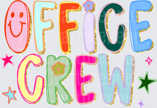 Jobs_School_School Administrator_School Admin_Office_9-5_Workforce_Office Crew_Preppy_Typography_Faux Glitter